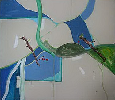 Haiku schilderij van Gabriella Dusan